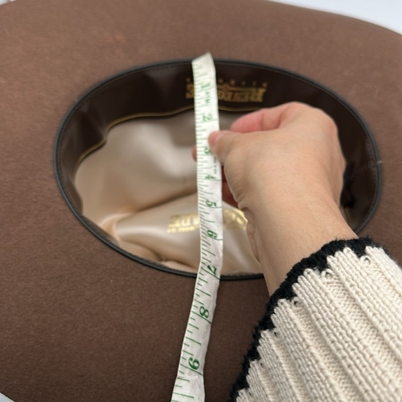Renegade Brown Wool Cowboy Hat SzM main image 7
